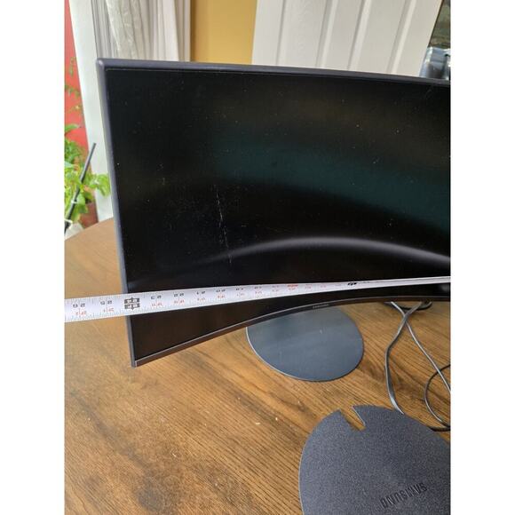 Samsung 27" c27t550fdn FHD 75Hz Curved Gaming Monitor - Picture 6 of 16